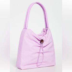 STAUD Felix Nylon Shoulder Bag in lavender